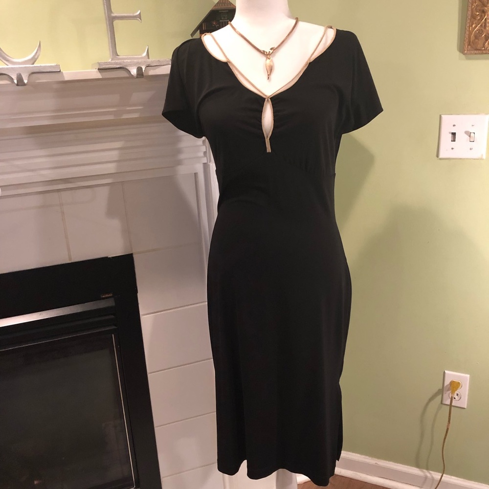 Final Sale✴️ BCBGMaxAzria Black Fit and Flare